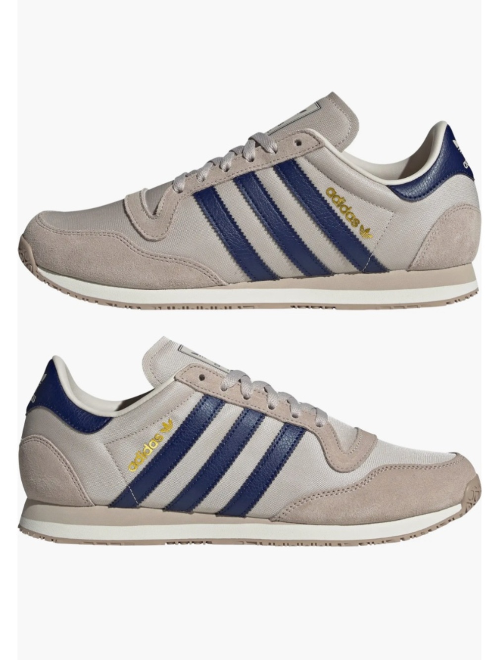 adidas Galaxy OG Sneakers - blue and gray